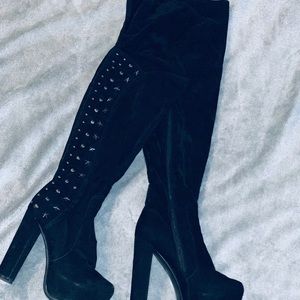 Thigh high boots